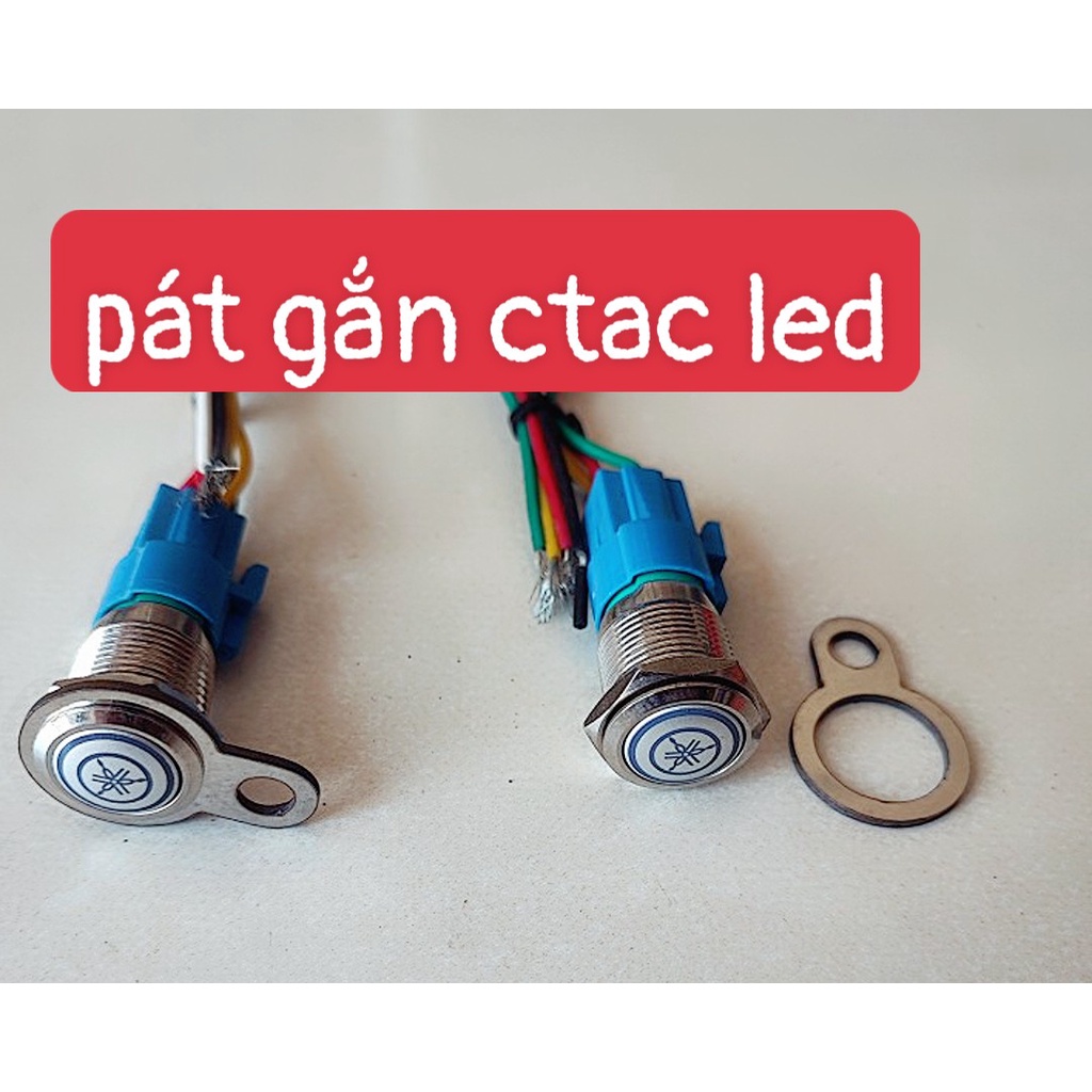 Pát Gắn Công Tắc led chất liệu Inox 304