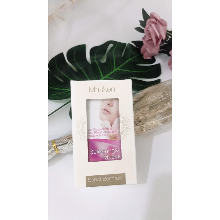 Mặt nạ sức sống Belebungs Maske phục hồi, chống lão hóa da chính hãng Sanct Bernhard Đức