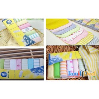 [Mã SKAMLTSM9 giảm 10% đơn 99K] [TRỢ GIÁ] SET 8 khăn mặt Gerber cho bé , khăn sữa cao cấp siêu mềm
