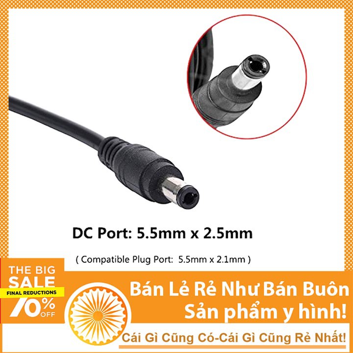 Nguồn Adapter 12V 1A Jack DC 5.5x2.1mm