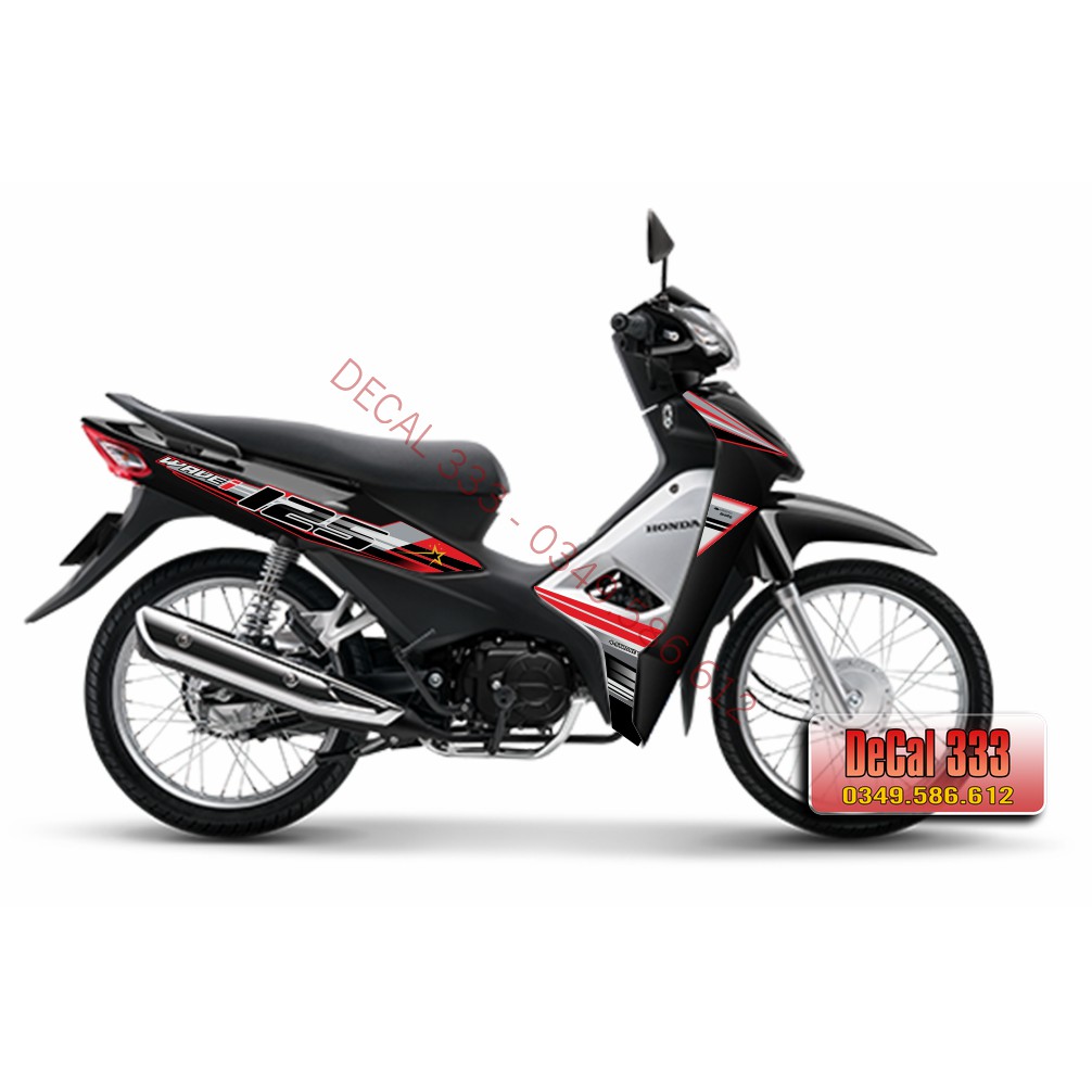 Tem Rời WAVE ALPHA 110 - MẪU 125i 831574 (Tem 3 Lớp Chống Phai Màu)