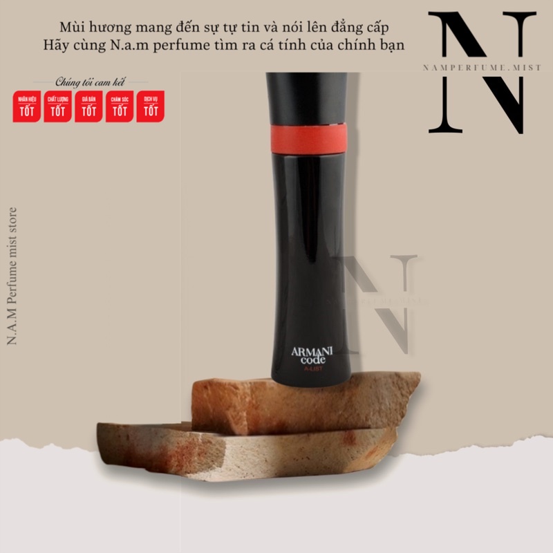 Armani Code A-List | Nước Hoa Nam | Trẻ trung và quyến rũ