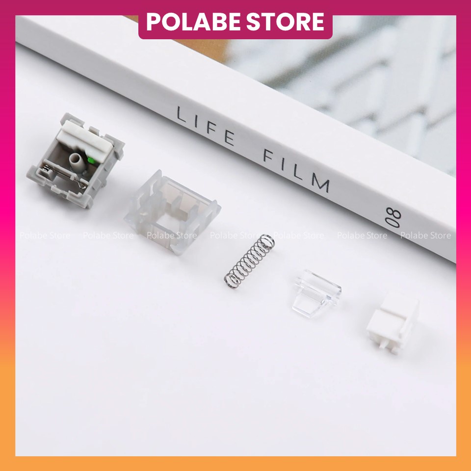 Kailh Arctic Fox BOX WHITE OWL clicky switch Autumn Bàn Phím Cơ Kailh Box Emerald Summer Jellyfish Switch - Polabe Store