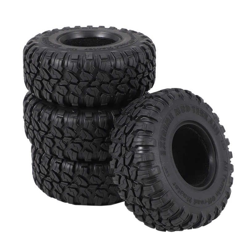 Set 4 Bánh Xe Cao Su 118MM 2.2 Dành Cho Xe Ô Tô Đồ Chơi 1 / 10 RC Axial Wraith SCX10 Capra Traxxas TRX4 TRX6 D90