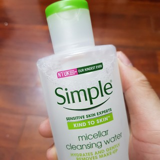 Nước Tẩy Trang Simple 200ml