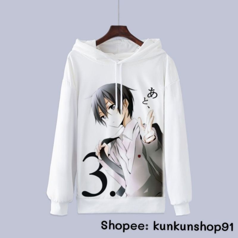Áo Hoodie Tay Dài Anime Sword Art Online Nam Nữ Đủ Size
