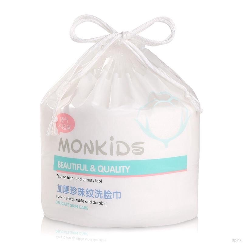 [ Hàng mới về] Khăn lau mặt mềm khô và ẩm dùng 1 lần chăm sóc cho da mẹ và bé Monkids