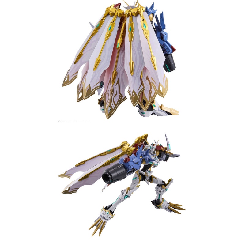() Bandai 62023 Mô hình lắp ráp kháng thể Digimon Omega Omega Beast X hình tăng