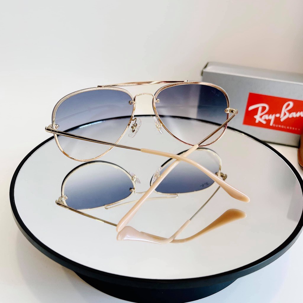 Kính mát chính hãng Rayban Aviator Rb3584N  Dòng kính mắt siêu phẳng, gọng cầu sang trọng, khác biệt