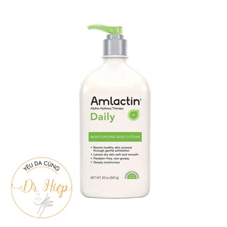 Kem Dưỡng Body AMLACTIN Alpha Hydroxy Therapy Daily 12% Lactic Acid 567g