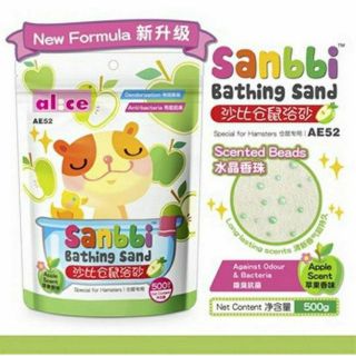 Cát tắm thơm hạt tinh thể Sanbi cho hamster, rat, gerbil