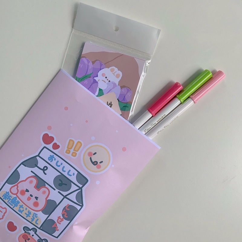 Túi giấy mini hoạt hình đáng yêu gói hàng, gói quà | BigBuy360 - bigbuy360.vn