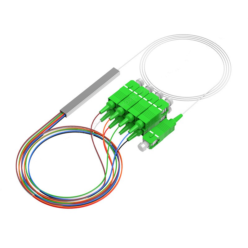 Bộ chia quang Splitter 1x8 (Optical Splitter PLC 1x8) SC/APC