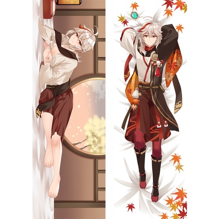 Vỏ Gối Ôm In Hình Game Genshin Impact Kaedehara Kazuha Dakimakura