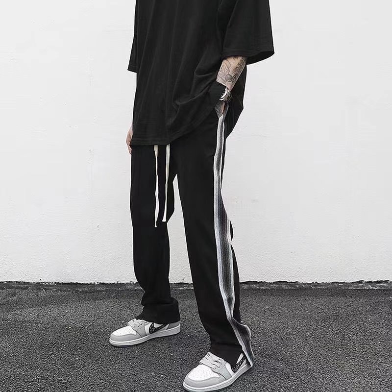 Quần Short Nam Lưng Thun Sọc Viền Phong Cách Thể Thao