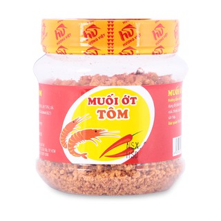 Muối ớt tôm Hương Việt lọ 80g