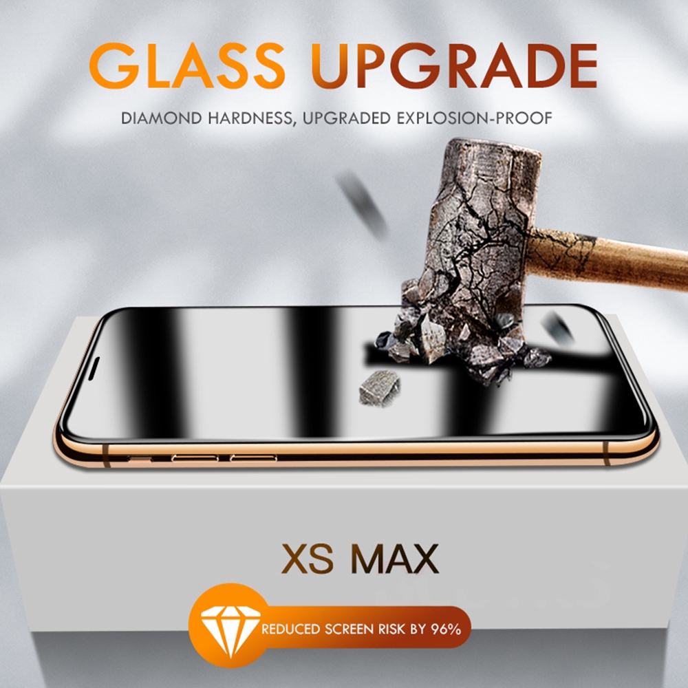 ✨Ready Stock✨ iPhone 6 6S 7 8 Plus XS Max XR X Tempered Glass Full Cover Screen Protector 20D Kính cường lực