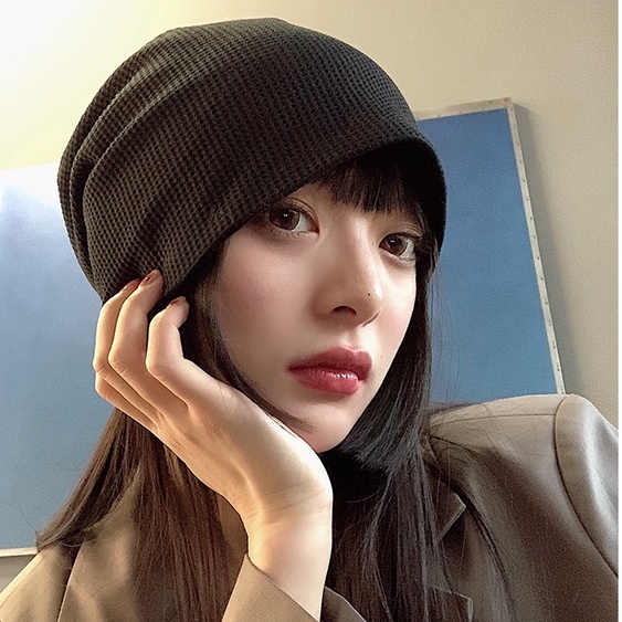 Mũ Len Trùm Đầu Phong Cách Hàn Quốc Thời Trang Mùa Hè Cho Bé