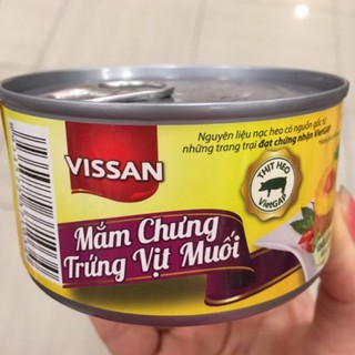 Mắm chưng trứng vịt muối Vissan hộp 200g
