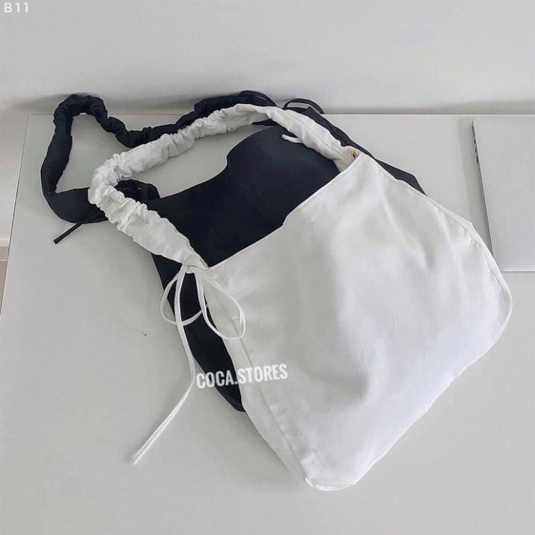 [RẺ VÔ ĐỊCH] Túi Vải Dây Rút 🦋 Túi Tote ulzzang Dây Đeo Cách Điệu 2 Màu( có video + ảnh thật ) Hottrend