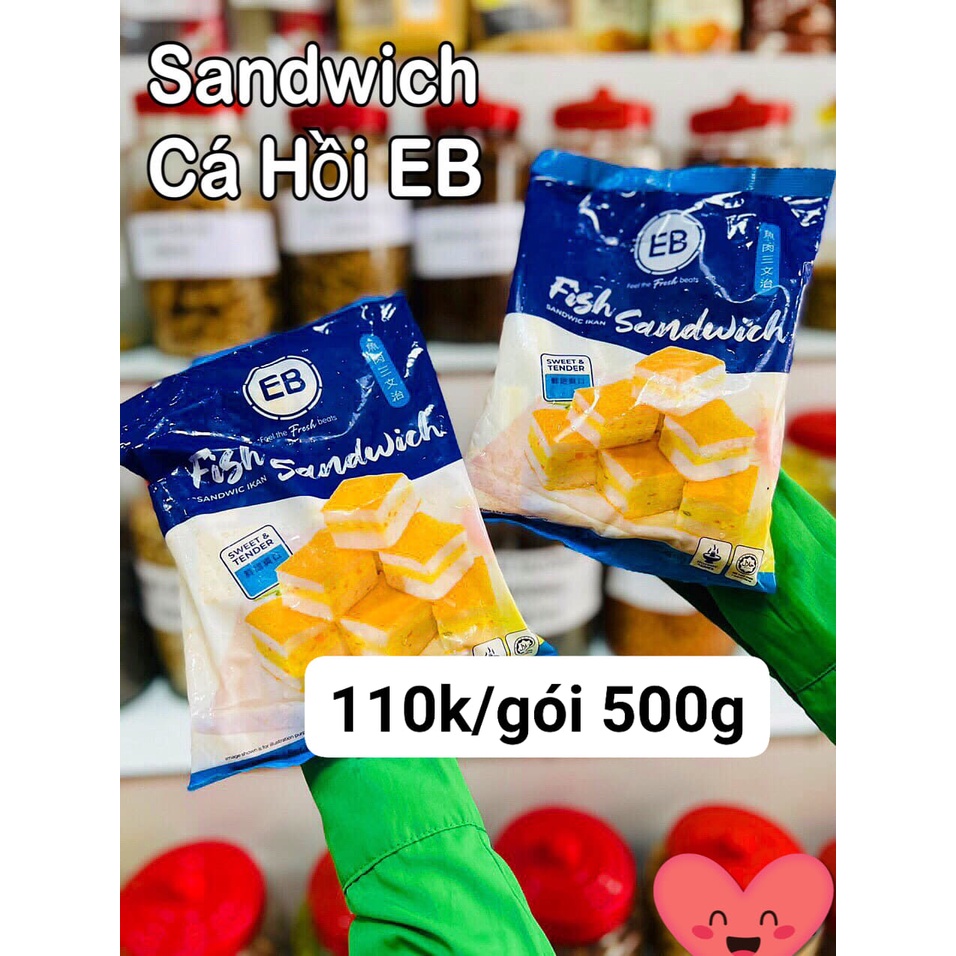 Sandwich cá hồi Malay 500g