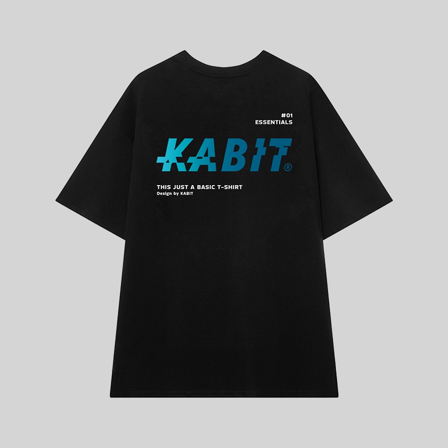 Áo Thun Tay Lỡ Local Brand KABIT OMBRE 2022 Unisex Nam Nữ  - 2 Màu Trắng/Đen