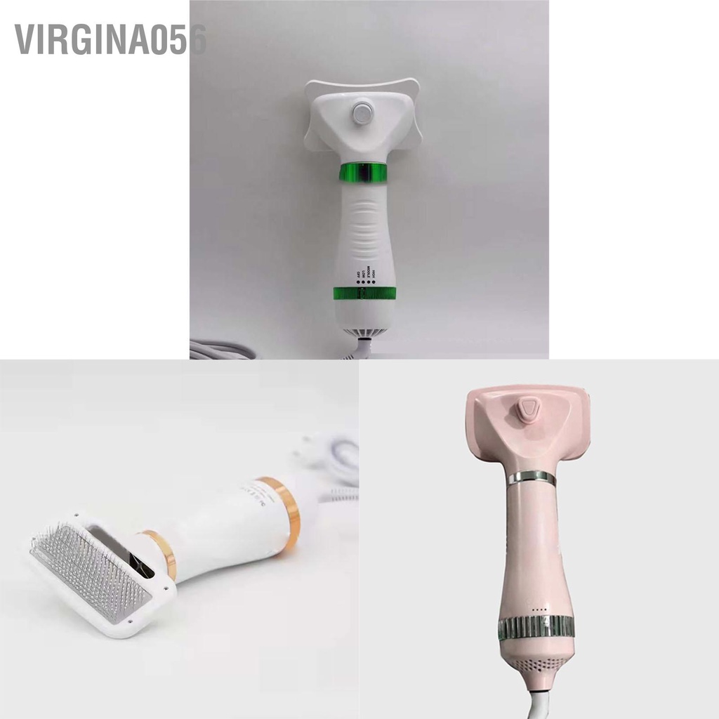 Có thể bán buôn Lược Máy Sấy Lông Thú Cưng 2 trong 1 Mát-xa An Toàn Chải Cho Chó Cọ Thổi Cún Con Mèo Nhà Virgina056 Hàng giao ngay