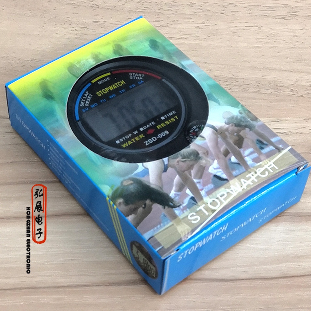Đồng hồ bấm giờ STOPWATCH dùng trong thể thao có dây đeo E673