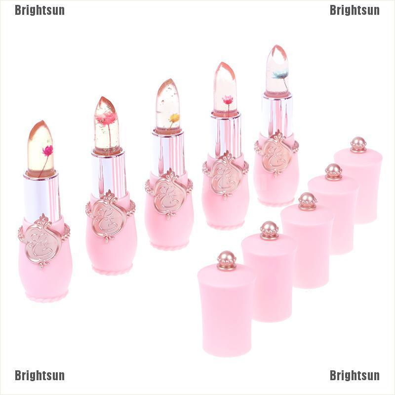 (hàng Mới Về) Son Môi Thạch Dưỡng Ẩm Lâu Trôi Thiết Kế Hình Bông Hoa Sáng Tạo | BigBuy360 - bigbuy360.vn