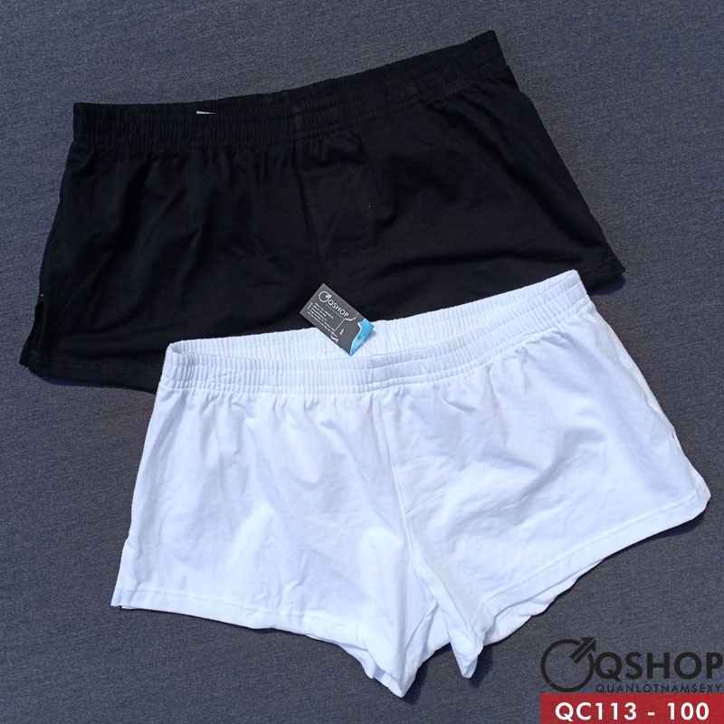 QUẦN NGỦ NAM THUN COTTON QC113