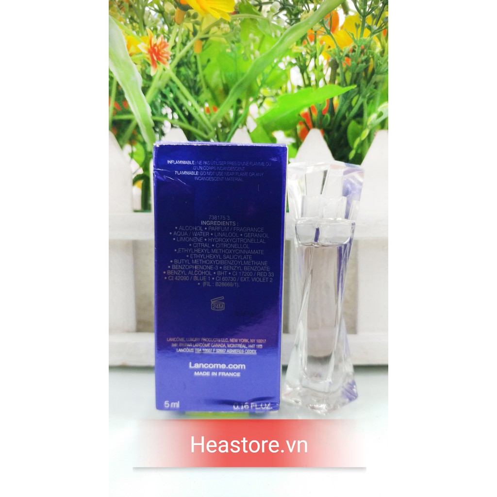 NƯỚC HOA HYPNÔSE EAU DE PARFUM 5ml