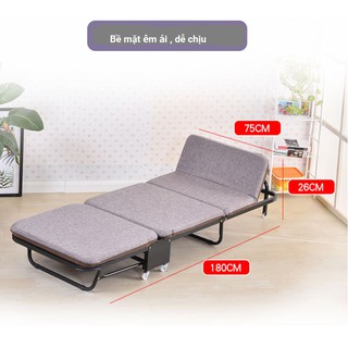 Giường Xếp Gọn 3 Ngăn Văn Phòng Đa Năng Thông Minh Tiện Lợi Tiết Kiệm Không Gian J18K1