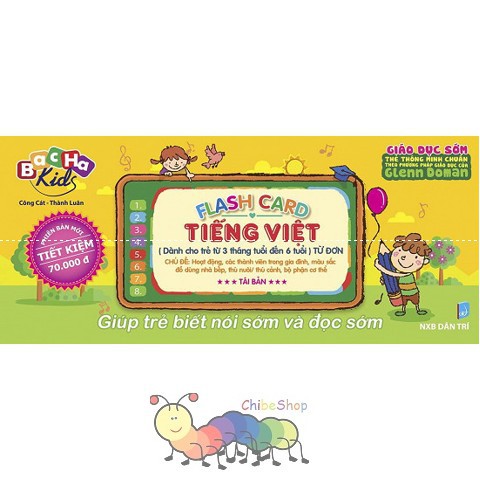 Flash Card Tiếng Việt - Từ Đơn 1 (Tái Bản)