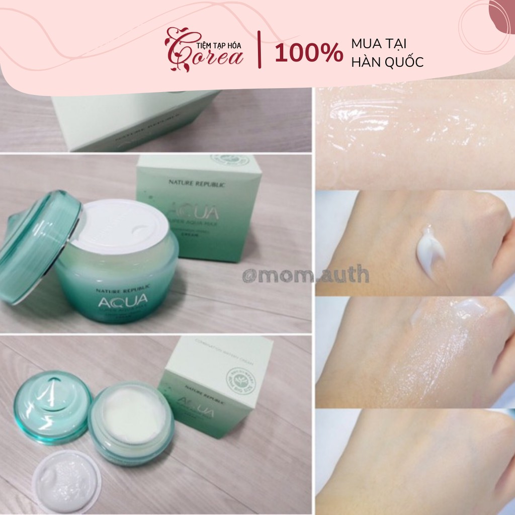 Kem dưỡng ẩm Nature Republic Aqua Max