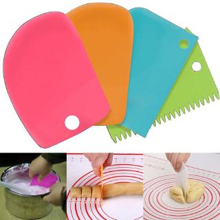 Plastic Scraper Fondant Cake Butter Pastry Cutter Kitchen Tools