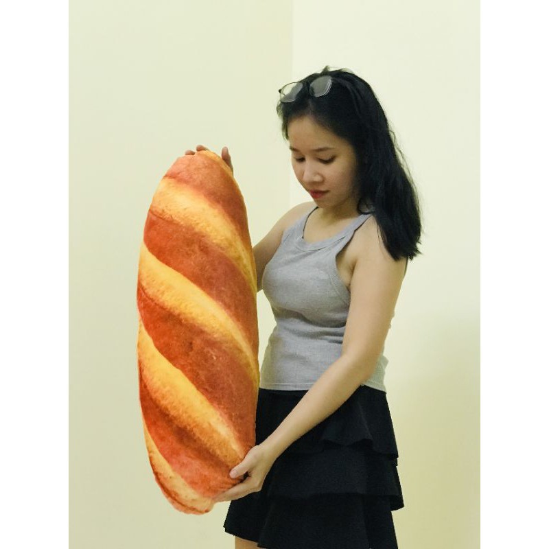 GỐI ÔM 3D HÌNH BÁNH MÌ (70cm)
