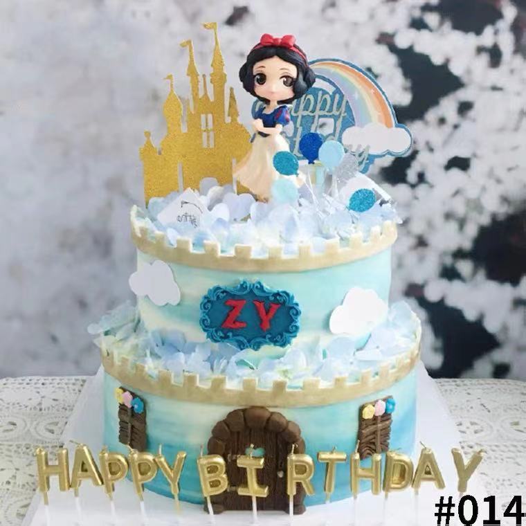 Búp Bê Công Chúa Disney Disney Aisha Nàng Tiên Cá Trang Trí Bánh Kem