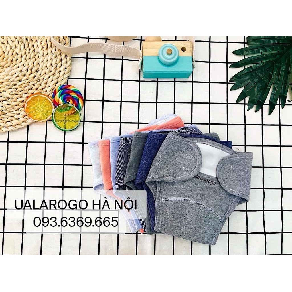 [CHÍNH HÃNG] Tã dán bỉm UalaRogo size Newborn 3-5kg (quần đóng bỉm Ualarogo)