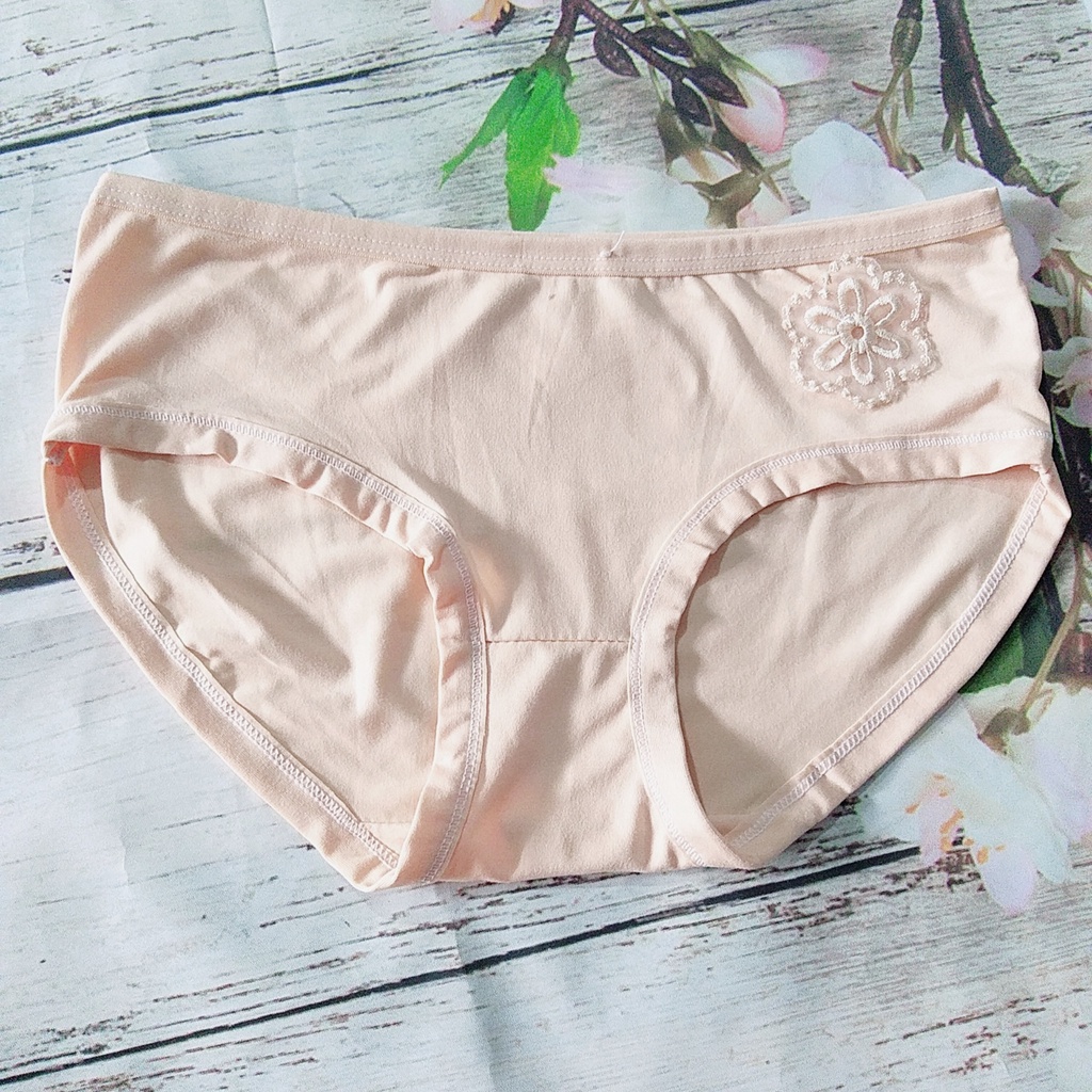 Quần lót nữ cotton lì kháng khuẩn thấm hút tốt KIMCHIBIKINI chip thái mềm mại thoáng mát QL181