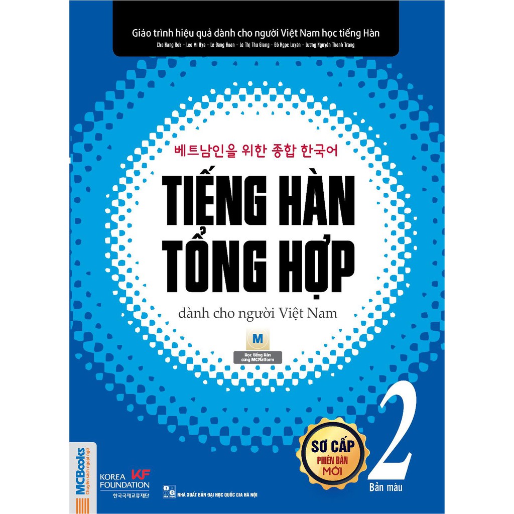 Sách Giáo Khoa - Tiếng Hàn Tổng Hợp Dành Cho Người Việt Nam Sơ Cấp Tập 2 (Bản Màu)