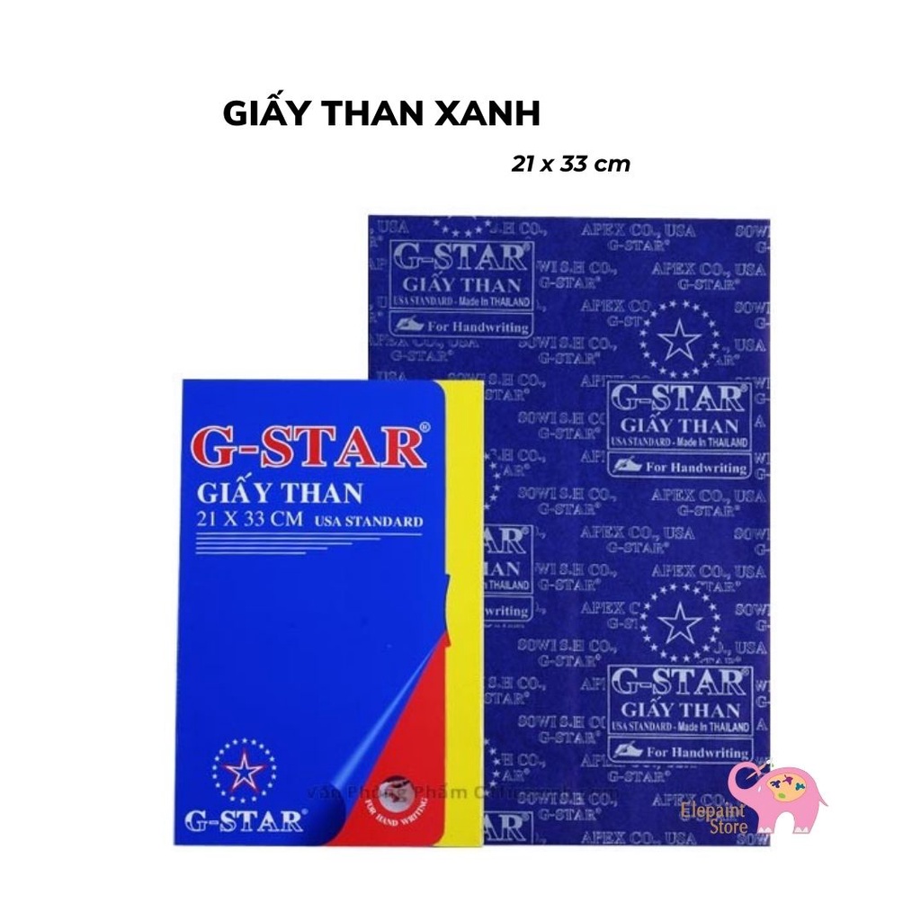 Giấy than xanh G-star - LOẠI I