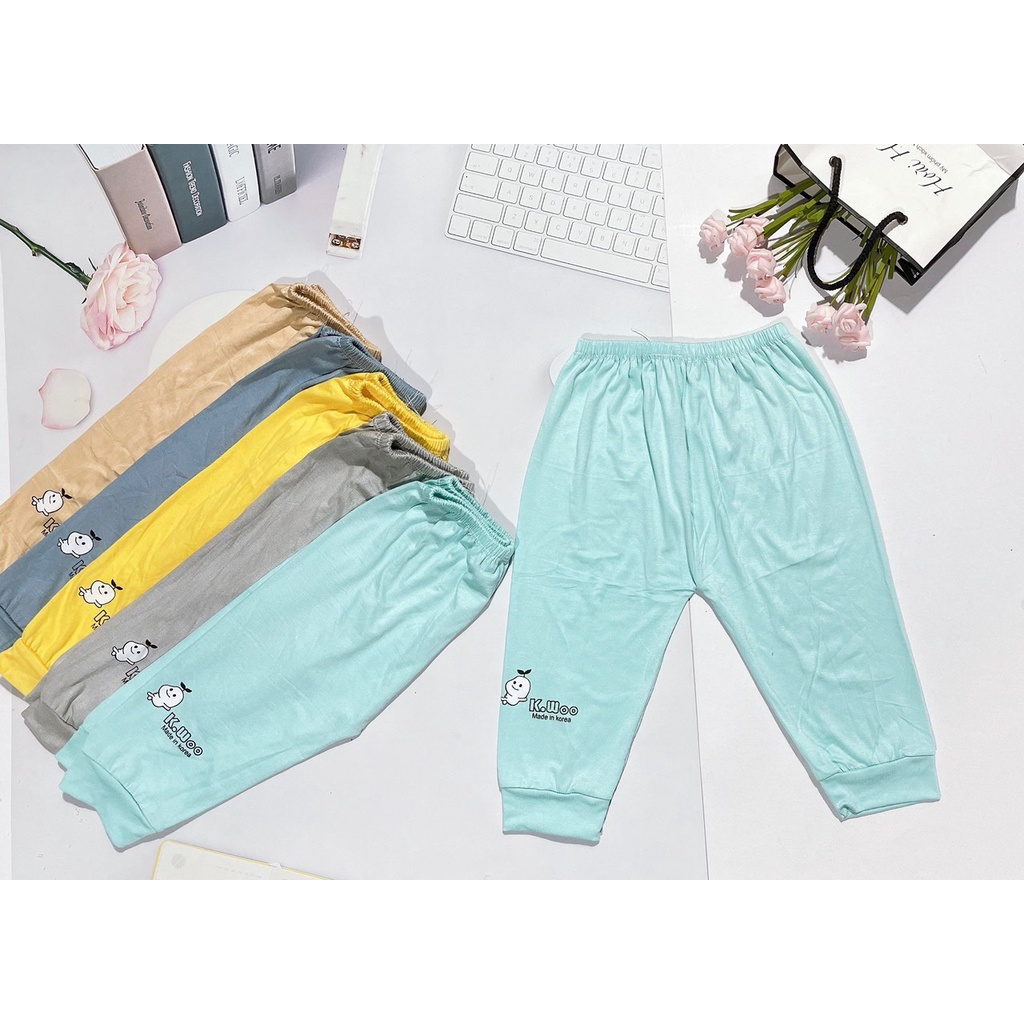 Quần Chục, Quần Dài Thun Lạnh Cho Bé Trai, Bé Gái 4 -15kg