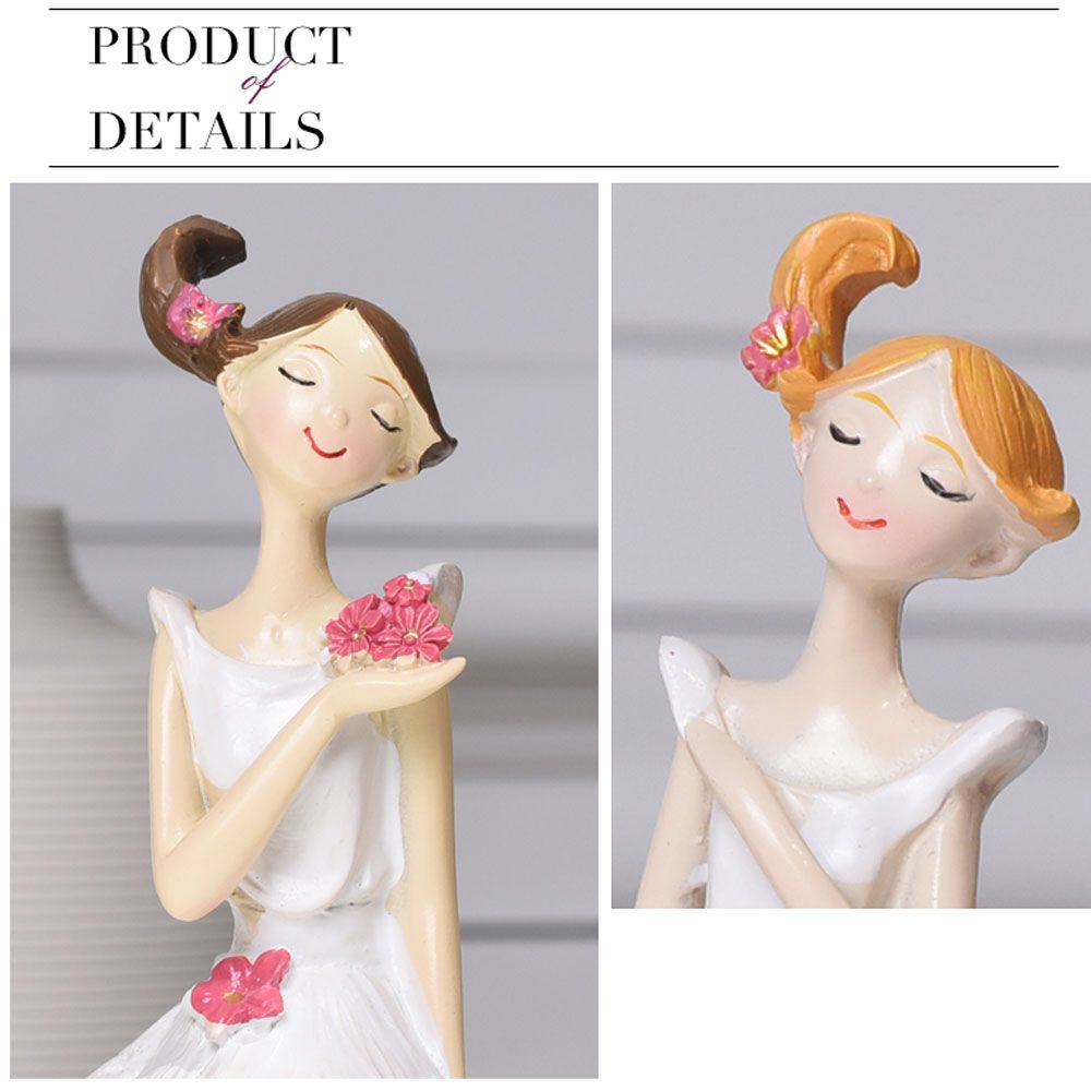 Set 2 mô hình thiên thần mini bằng nhựa Resin trang trí bánh kem | BigBuy360 - bigbuy360.vn