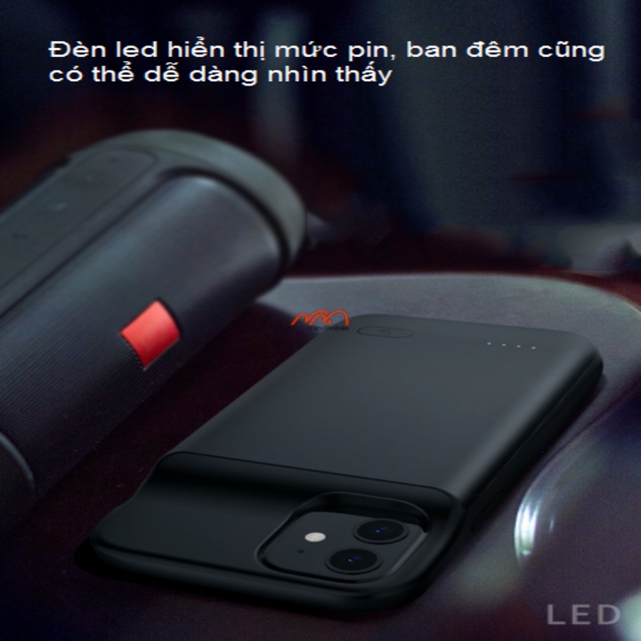 Ốp Lưng Kiêm Sạc Dự Phòng 4800mAh iPhone 13 Pro Max NewDery