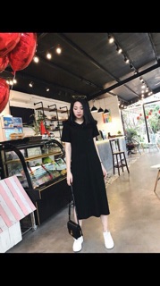 Đầm thun tiêu siêu chất cho bạn gái (combo Ut Hien)