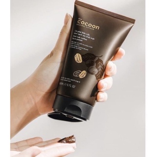 Cà phê đắk lắk làm sạch da chết mặt cocoon 150ml
