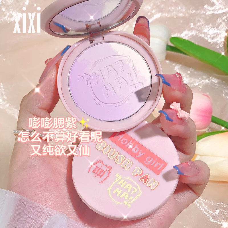 Phấn Má Hồng Xixi Tông Lì Mềm Mại Trang Điểm Tự Nhiên Lâu Trôi