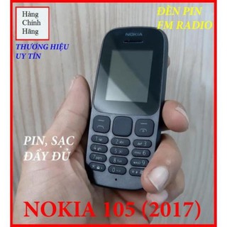 Điện thoại nokia 105 2 sim 2019 - bh 12 tháng