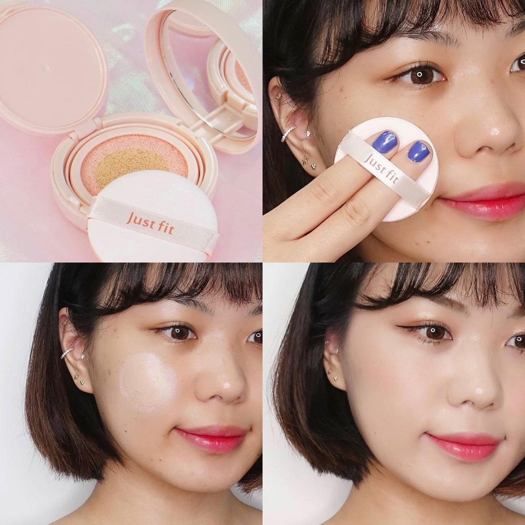 Set Makeup Tonymoly Just Fit (kem lót+cushion+bảng mắt) | BigBuy360 - bigbuy360.vn
