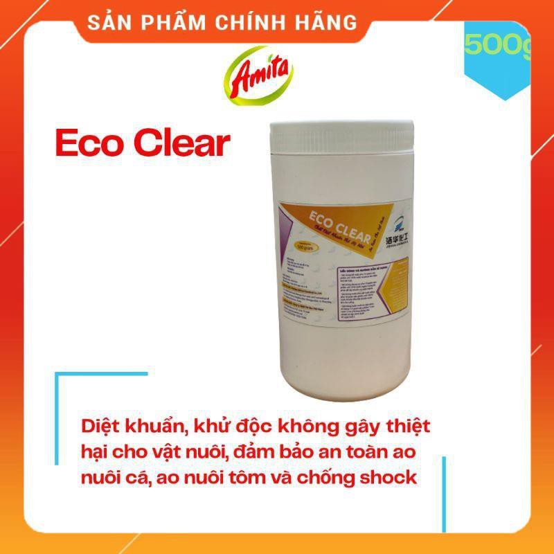 Sát khuẩn nước ao nuôi cá, tôm, vệ sinh nhà cửa chuồng trại với Eco Clear